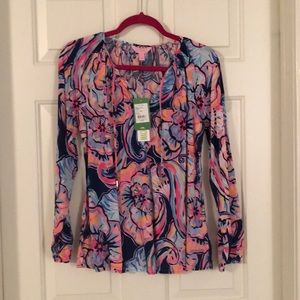 NWT Lilly Pulitzer Willa Top Size Small
